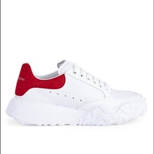 Alexander McQueen Women's Court Leather Sneakers
